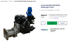 POMPA A MEMBRANA COMETA MC25DS