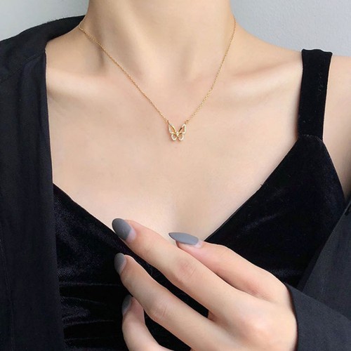 Ciondolo collana fiocco - , su