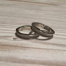 Anello antico argento colorato strass vintage retrò gioielli