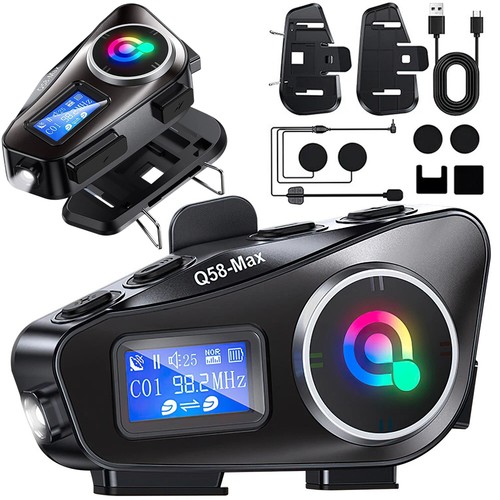 Cuffie moto interfono - interfono, eq