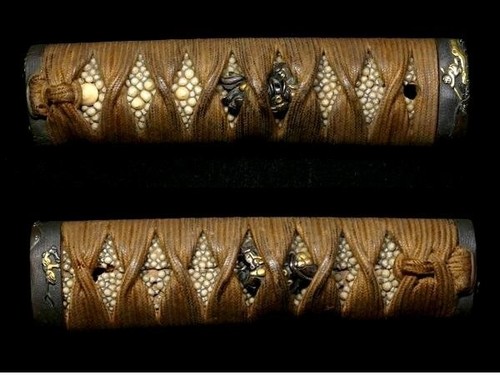 Tsuka menuki fuchigashira - tsuka,