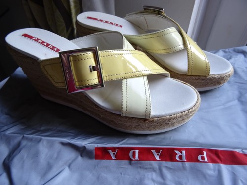 Prada sport giallo vernice - prada,