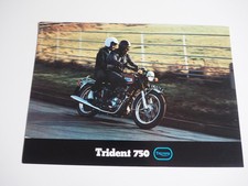 TRIUMPH Trident 750, depliant