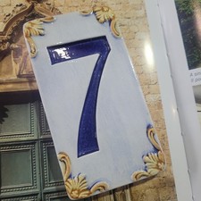 Numero Civico Mattonella