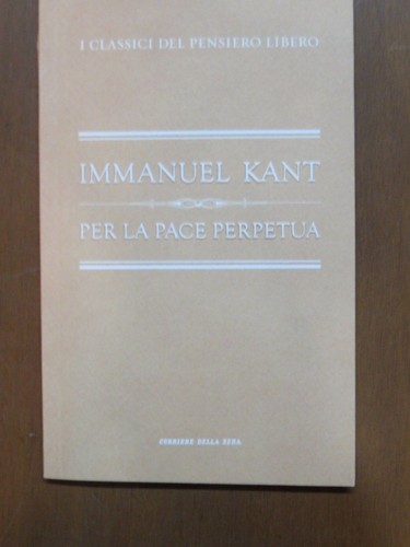Per pace perpetua - per, immanuel