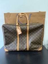 Autentica valigia Louis Vuitton Sirius 65 monogramma borsa da viaggio bagaglio NOS