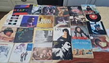LOTTO di 24 dischi 45 GIRI - POP ROCK - PROGRESSIVE - ROCK - Anni 70 80  vinili 