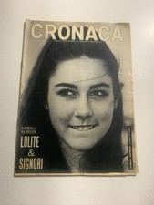 CRONACA ANNO XXII N.40 ROMINA POWER 01/10/1966 COVER + SERVICE
