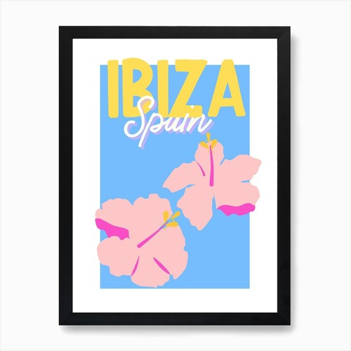 Poster viaggio ibiza - viaggio,