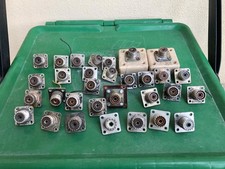 KIT VARI CONNETTORI MASCHIO/FEMMINA + RIDUTTORI 5mm per jack maschi rg 58 rg8 cb