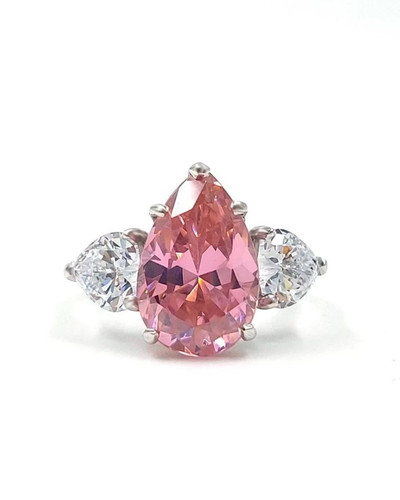 Anello solitario argento - solitario, in