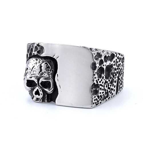 Anello uomo vintage teschio