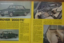# ARTICOLI  ROVER 2000 TC  1975 / ROVER 2000 - 1963