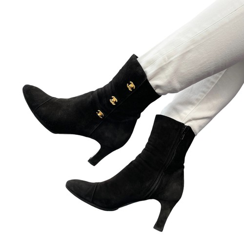 Stivaletti chanel vintage - stivaletti,