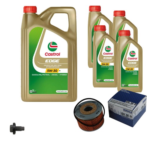 Filtro olio mahle castrol - 9, l