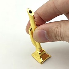 3pz/Set Tubo Paglia Metallo