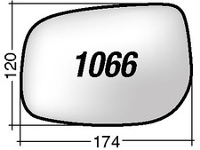 Piastra SPECCHIO RETROVISORE