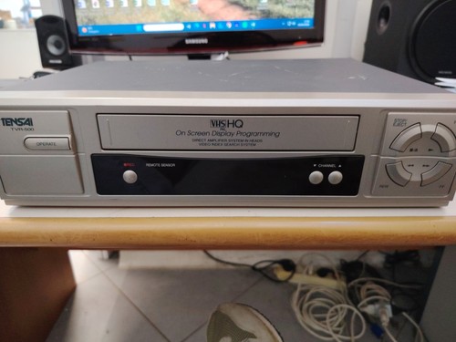 Videoregistratore vhs tensai - videoregistratore,