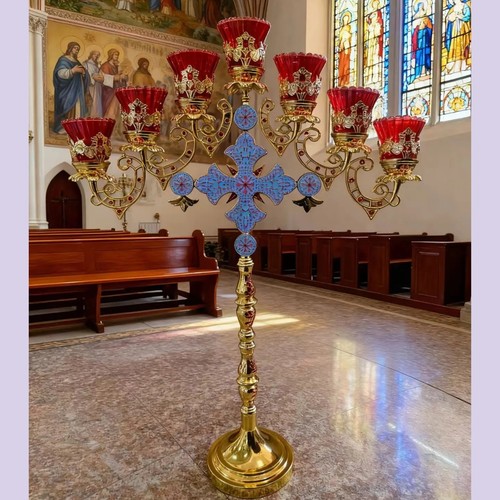 Candelabro chiesa portacandele
