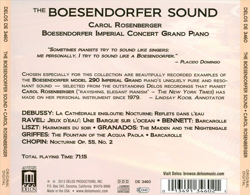 Boesendorfer sound new - sound, cd