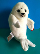 "TRUDI" peluche "Foca LUCY", colore bianco , lunghezza 20 cm.