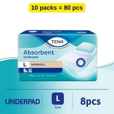 80 pezzi TENA sottopiede assorbente grande monouso protezione perdite letto
