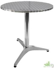 TAVOLO TAVOLINO BAR ALLUMINIO