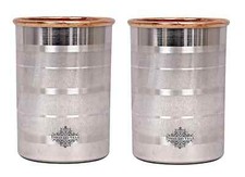 2 x bicchieri per acqua pura -