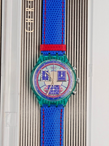 Swatch chrono echodeco - -,