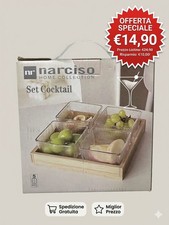 Set Aperitivo 5 Pezzi Narciso