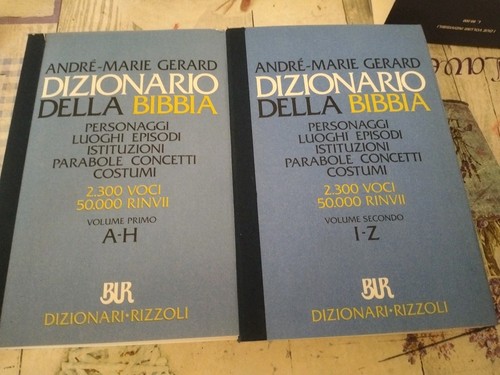 Dizionario della bibbia - dizionario,