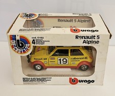 BURAGO ITALIA 0162 RENAULT 5 ALPINE  - 1/24 - ORIGINAL MINT BOX