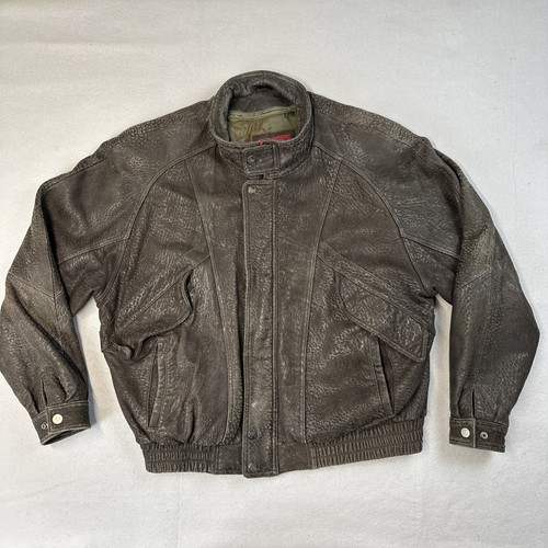 Giacca pelle uomo vintage reed - giacca,