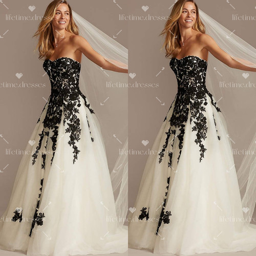 Adesivi neri abiti sposa - neri,
