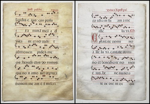 Antifonario pergamena - antifonario,