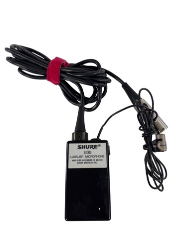 Shure 839 lavalier - shure,