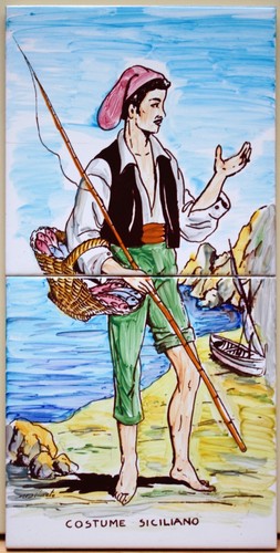 Ceramica vietri pannello - ceramica,