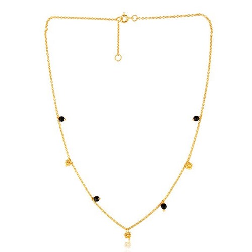 Collana con ciondolo perle