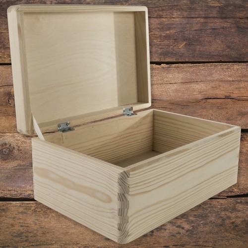 Scatola legno con coperchio - legno,