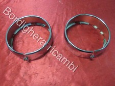 COPPIA CORNICI CROMATE FARO