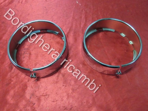 Coppia cornici cromate faro - coppia,