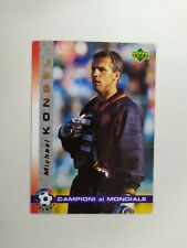 CARD CAMPIONI AL MONDIALE UPPER DECK 1998 ROMA KONSEL n 43 OTTIMA