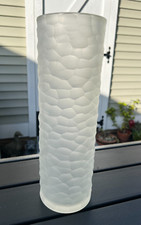 Elegante vaso in vetro