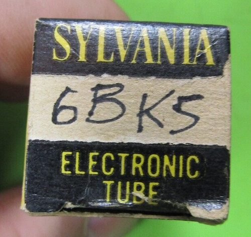 Sylvania 6bk5 vuoto tubo - sylvania,