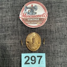 DISTINTIVO OTTONE MACCHINA DA