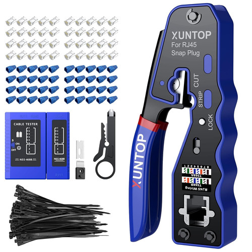 Pinza crimpatrice rj45 kit - pinza,