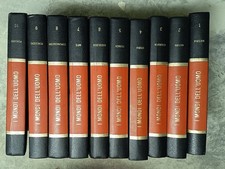 ENCICLOPEDIA I MONDI DELL'UOMO 10 VOLUMI ANNI '60 70 COLLEZIONE COLLECTION