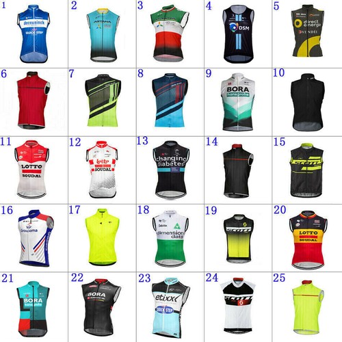 Gilet uomo squadra ciclismo