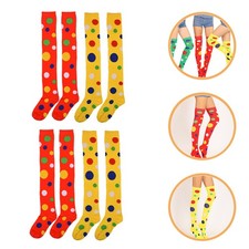  2 Paia Calze per Donna Clown
