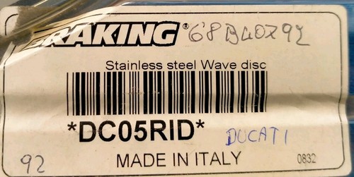 Dc05rid braking disco freno - braking,